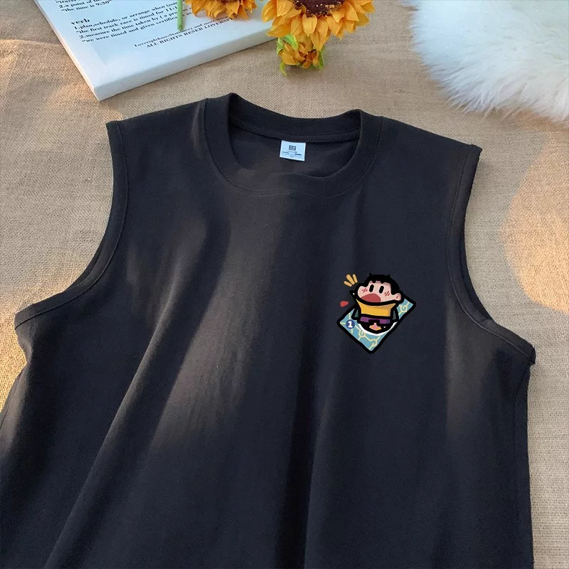 Outlet~ Hàng xuất khẩu thanh lý, áo vest thể thao không tay kiểu mới chất liệu cotton nguyên chất, thoải mái và thoáng khí dành cho nữ