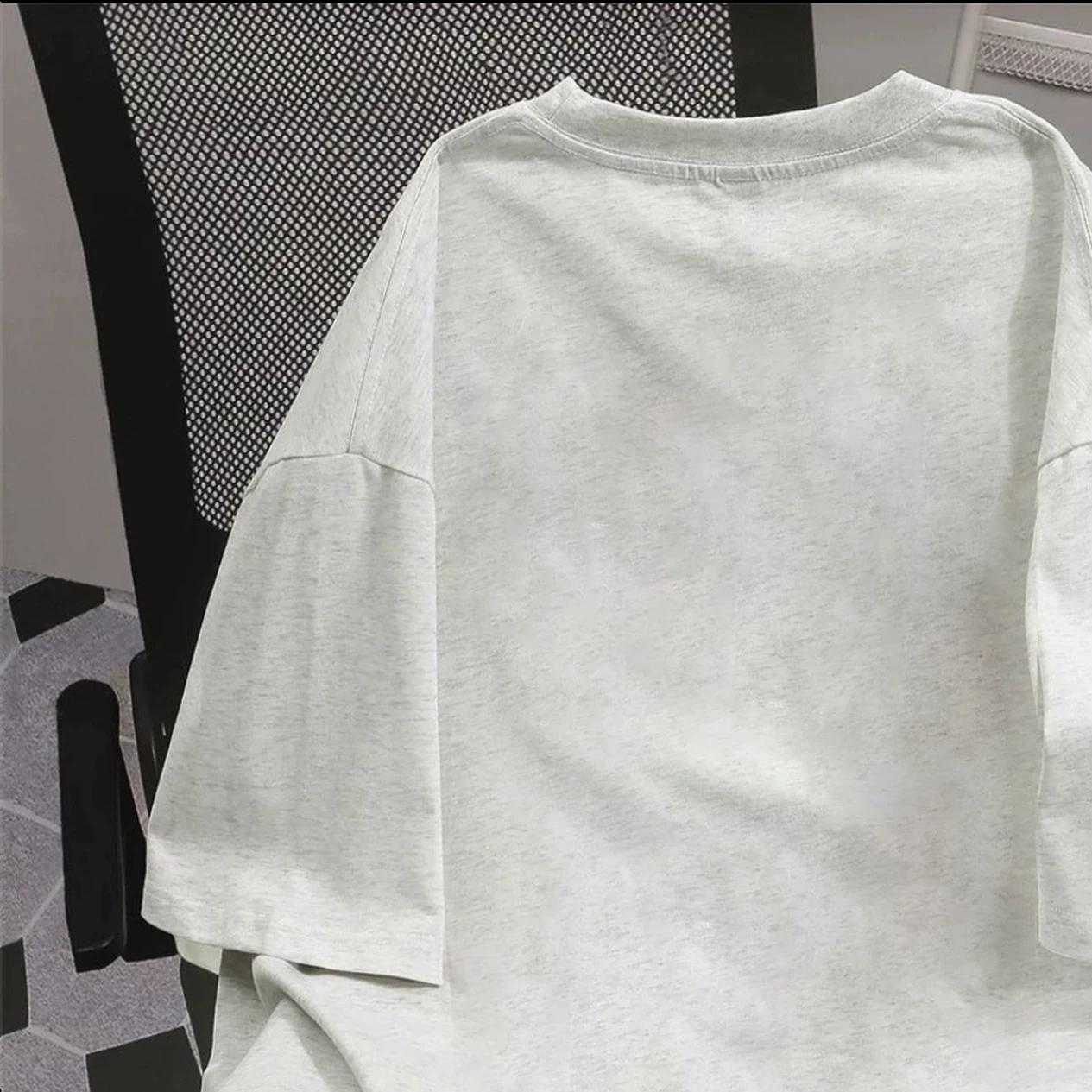 Outlet~ Áo thun ngắn tay cotton nguyên chất xuất khẩu mùa hè dành cho nam và nữ, mẫu mới dày dặn dành cho các cặp đôi
