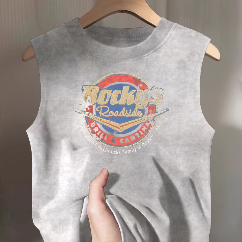 Hàng thanh lý xuất khẩu, áo thun tie-dye kiểu Mỹ giá rẻ, áo ba lỗ và áo gile unisex