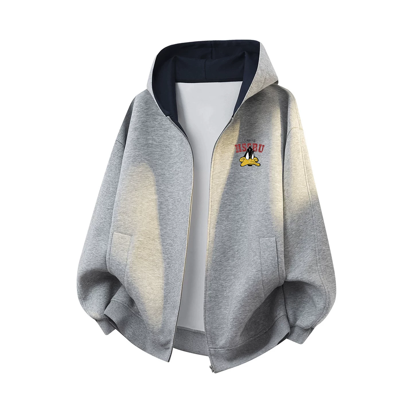 Outlet~ Hàng xuất khẩu thanh lý, áo cardigan mỏng có mũ mùa thu giá rẻ, áo sweatshirt rộng rãi, phong cách thời thượng
