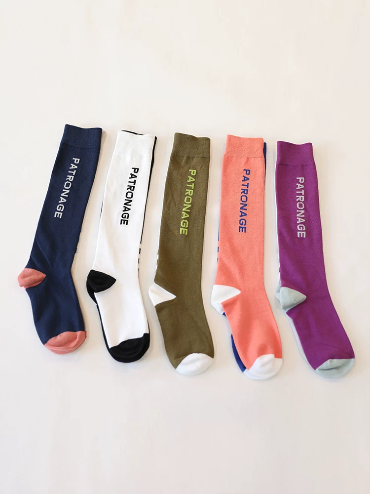 Tất thể thao sọc đơn giản hợp thời trang dành cho nữ, chất liệu cotton nguyên chất, thoáng khí, thấm mồ hôi, tất chạy bộ thể dục, tất dài đa năng.