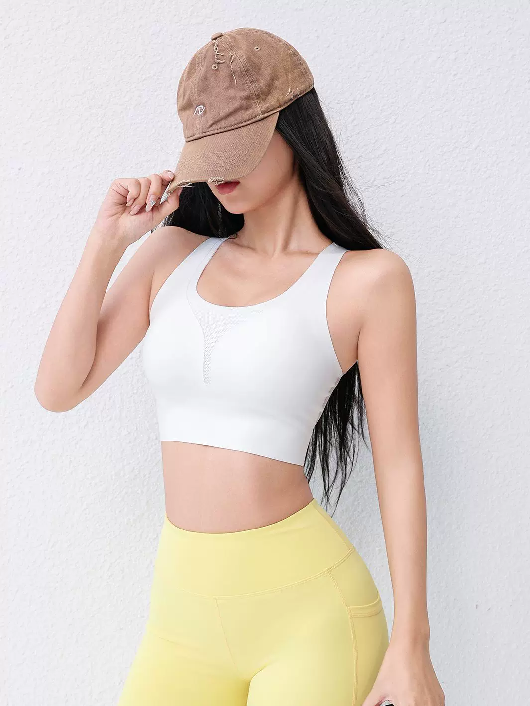 Jiumai Yipin áo ngực thể thao chạy bộ toàn diện đẹp mắt, áo ngực dạng ống chống sốc, chống chảy xệ, áo ngực tập yoga thể dục