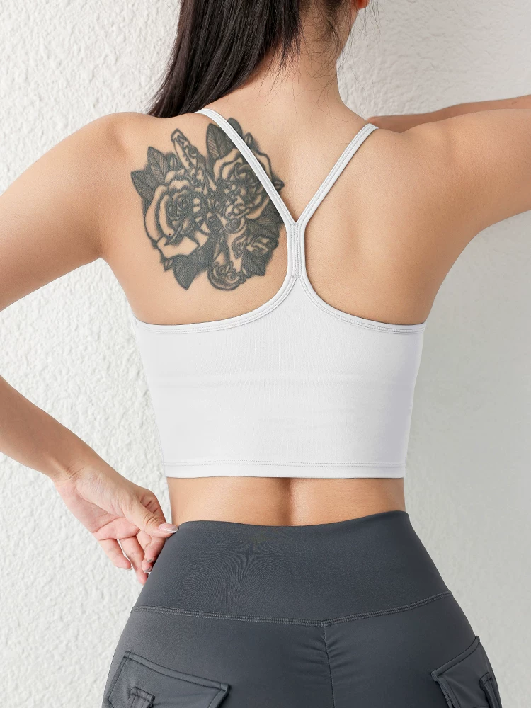 Áo ngực thể thao nữ dùng cho hoạt động ngoài trời, áo ngực tập luyện chống sốc, áo camisole, áo tập yoga lưng đẹp.
