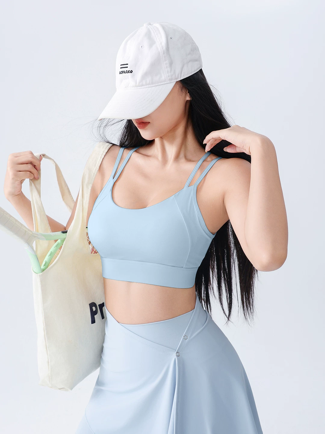 Áo ngực thể thao Jiumai Yipin dành cho nữ, cúp ngực một mảnh, lưng đẹp, áo tập thể dục Pilates mùa hè, đồ tập yoga, đồ lót.