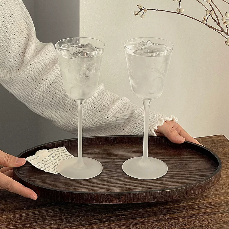 Ly thủy tinh mỏng kiểu Nhật Kimura, ly thủy tinh nhẹ, ly pha chế cocktail tại nhà, ly cocktail sâm banh hơi say