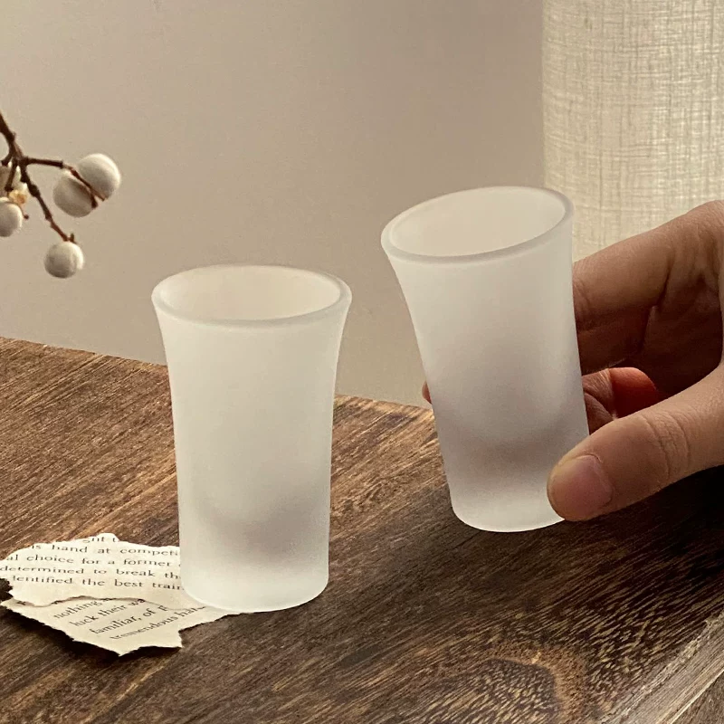 Ly rượu shot thủy tinh mờ, ly rượu hình viên đạn, ly cocktail gia dụng, ly rượu mạnh, ly rượu vang, ly rượu shot nhỏ, ly rượu nhỏ