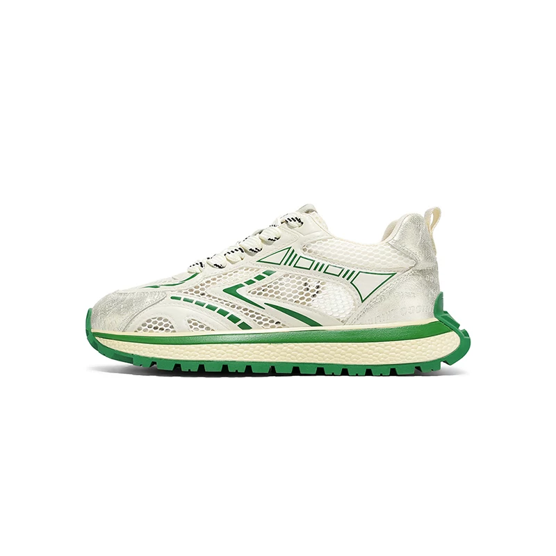 【Trendy ins】CollinKnox2025 giày lưới Forrest Gump mùa hè mới dành cho nam, giày chạy bộ thoáng khí và nhẹ