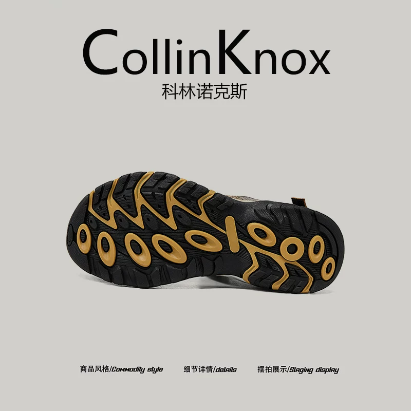 [Nhanh khô và không gây bí bách] Dép chống trượt mùa hè mới CollinKnox 2026 dành cho nam, giày câu cá ngoài trời