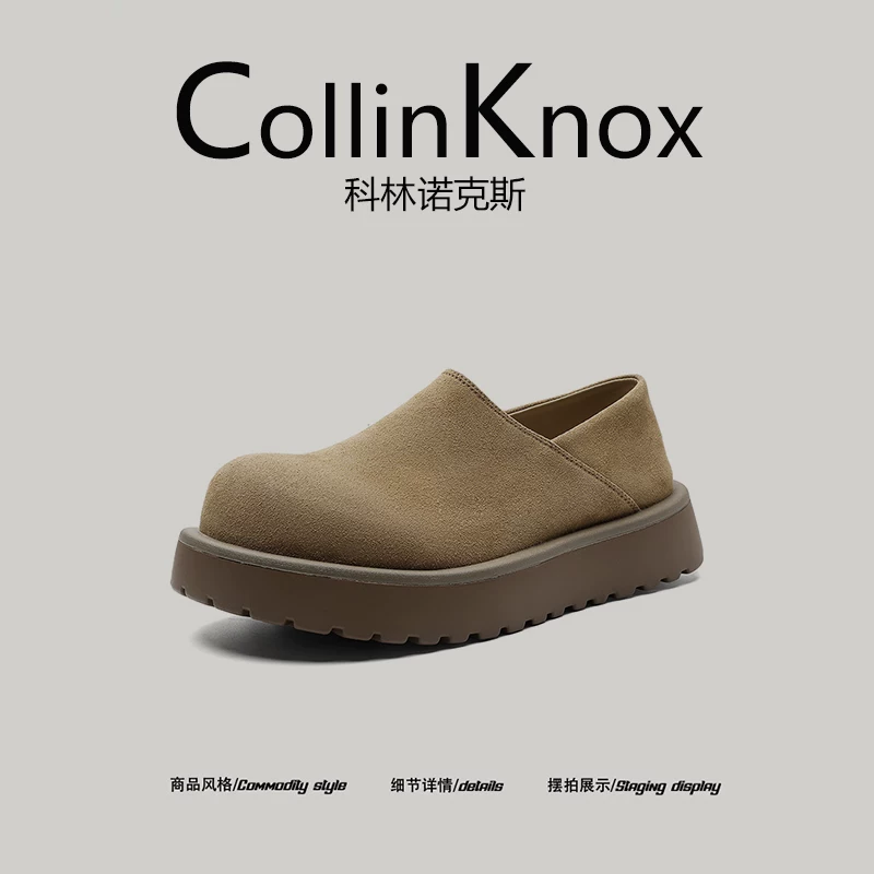 [Chủ nghĩa tối giản] Giày Birkenstock mũi to cỡ lớn dành cho nam giới theo phong cách mới mùa hè 2026 của CollinKnox