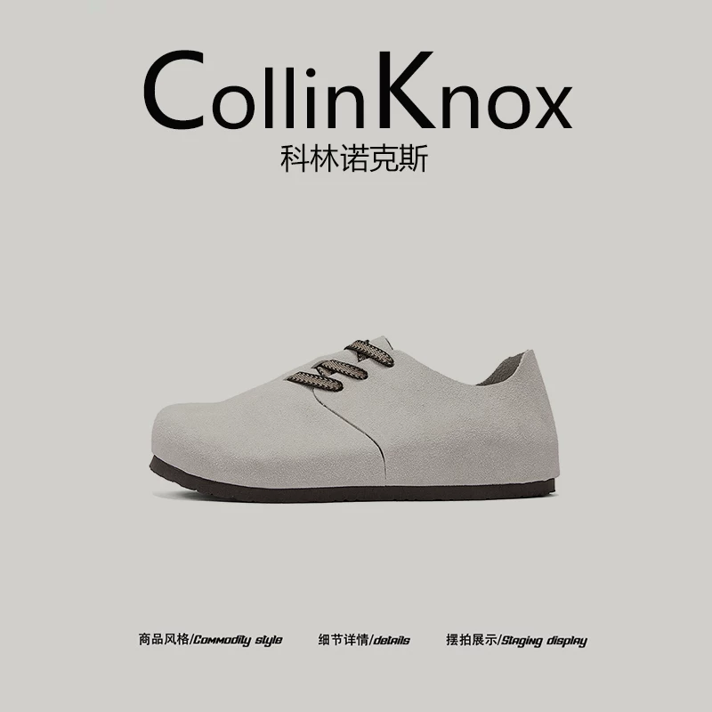 [Ưu đãi hấp dẫn] Giày Birkenstock phong cách cặp đôi mới mùa xuân 2026 của CollinKnox Giày thời trang đa năng và bền bỉ