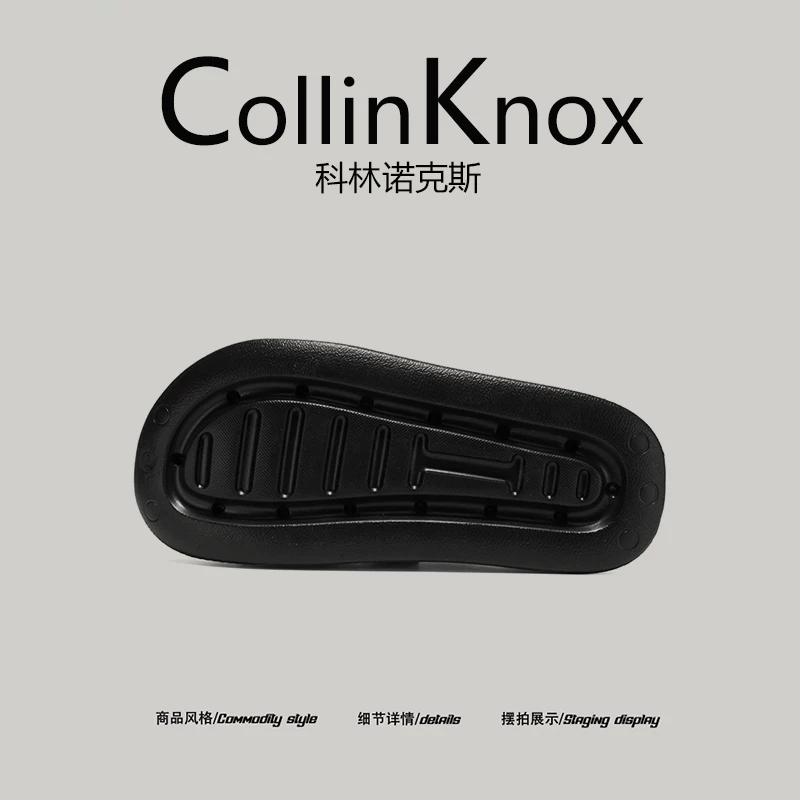 [Sản phẩm mới sắp ra mắt] Dép đi biển CollinKnox 2026 mùa hè mới dành cho nam, đế dày, chống trơn trượt, thời trang và hợp xu hướng