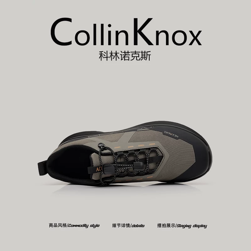 [Chất lượng thương mại quốc tế] Giày nam CollinKnox Xuân 2026 mới, giày đi bộ nhẹ và ổn định