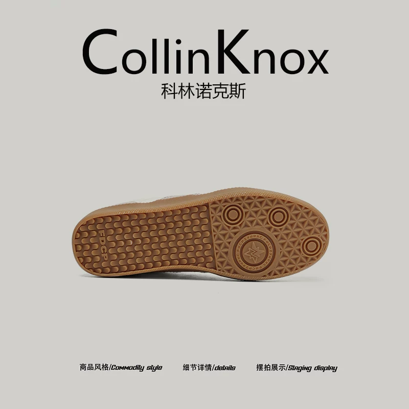 [Dễ mang và dễ phối đồ] Giày nam đi làm mùa hè mới của CollinKnox 2026, giày tập luyện kiểu Đức cổ điển và đa năng