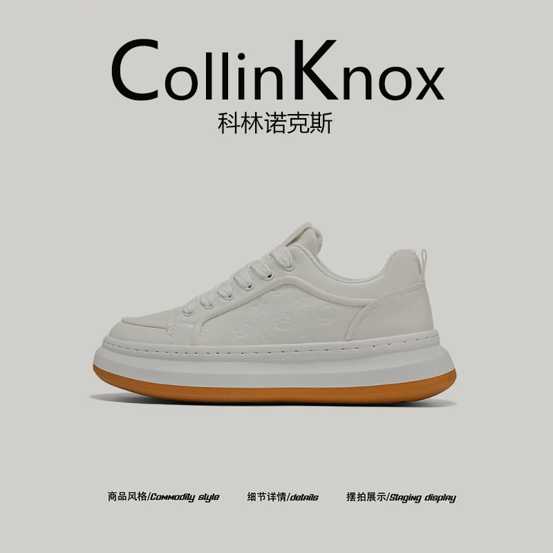 [Sản phẩm mới hợp xu hướng] Giày thể thao nam CollinKnox 2025 Xuân mới kiểu Hàn Quốc đế dày