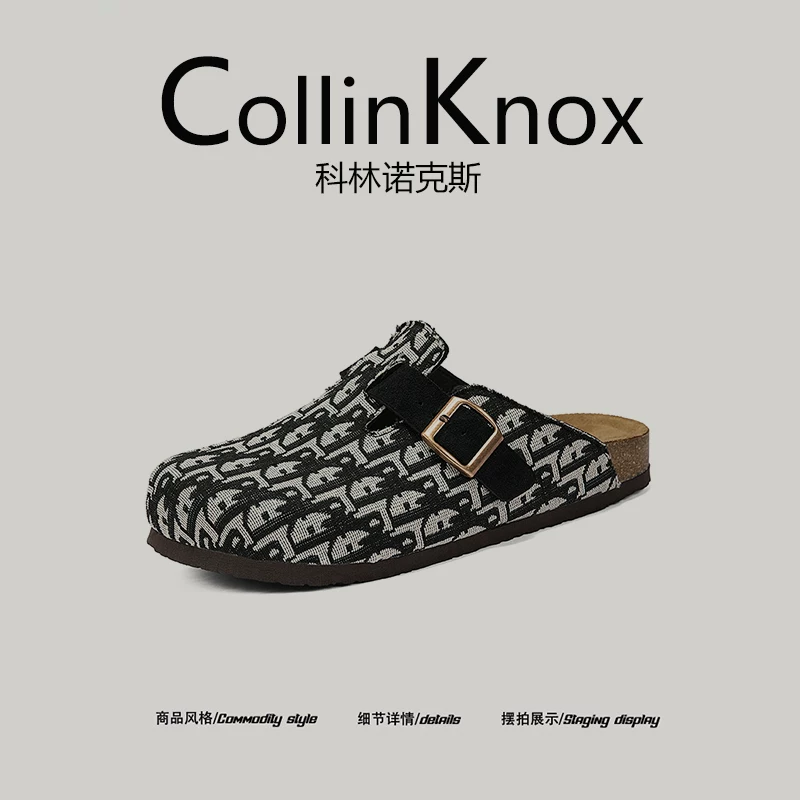 [Niche Design] Giày Birkenstock nam mới mùa xuân 2026 của CollinKnox, giày thường ngày độc đáo và đa năng