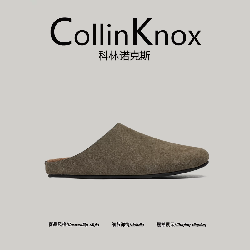 【Phong cách cổ điển và sành điệu】Giày Birkenstock mũi kín CollinKnox mùa hè 2025 dành cho nam và cặp đôi.