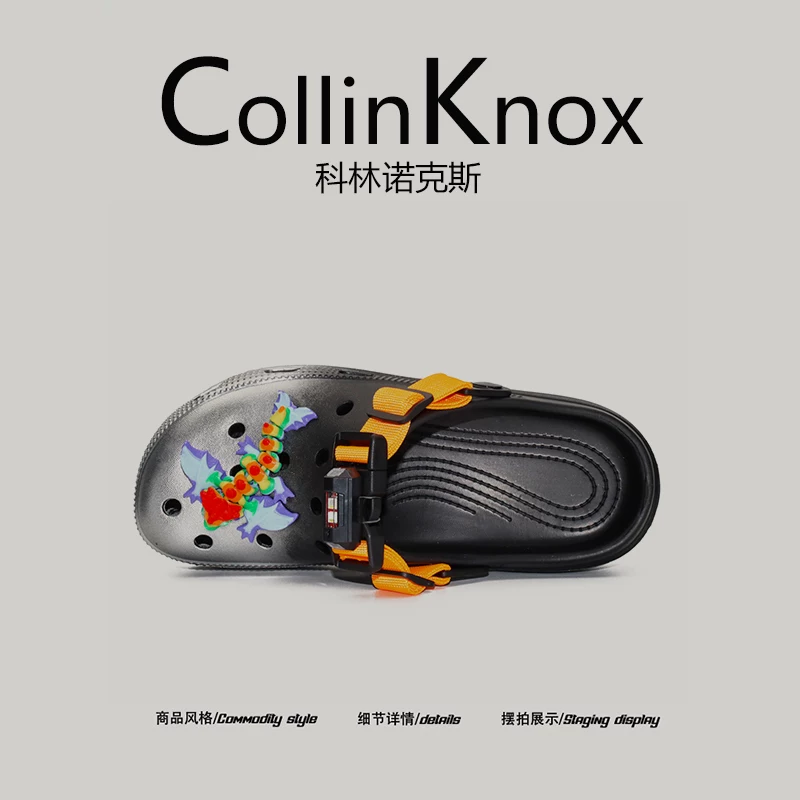 [Traveling Choice No. 1] Dép clogs dành cho cặp đôi mới của CollinKnox mùa hè 2026 với dép thời trang màu gradient
