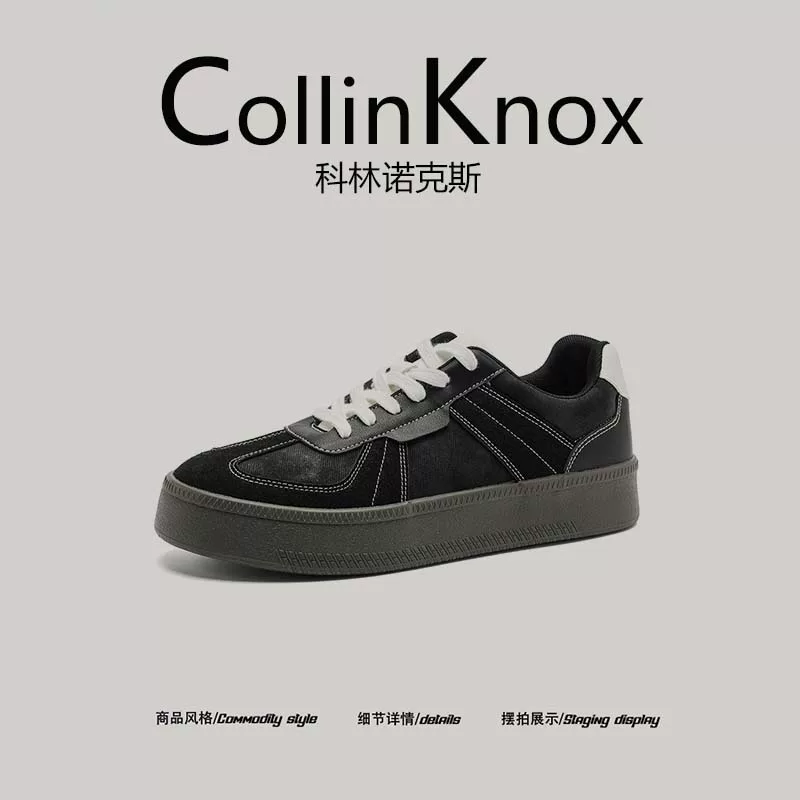【Các sản phẩm thời trang hợp xu hướng】Giày tập luyện đế dày mới của CollinKnox 2026 mùa xuân 2026 Giày thể thao cổ điển cổ điển dành cho nam