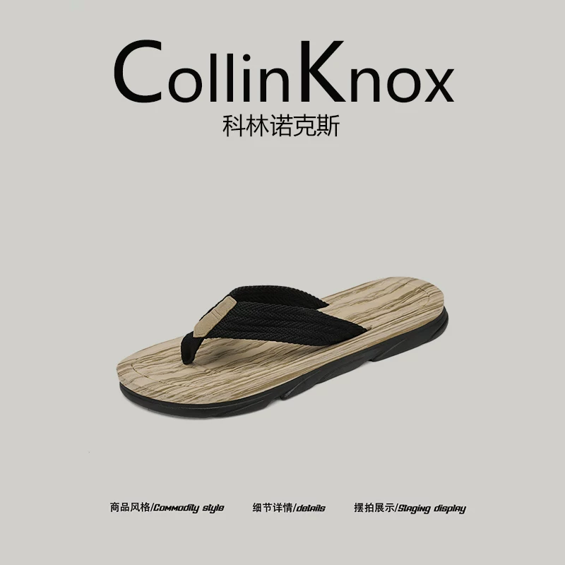 [Trang phục ngày lễ] Dép xỏ ngón mùa hè mới CollinKnox2025 dành cho nam, dép xỏ ngón đi biển Việt Nam