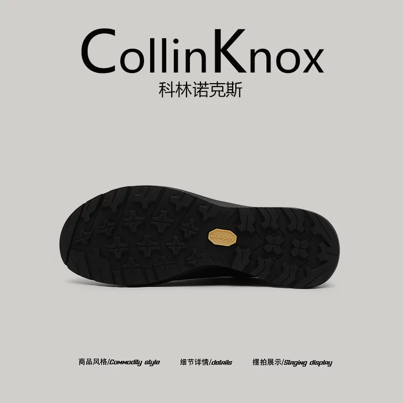 [Sản phẩm hợp thời trang] Giày thể thao ngoài trời mới mùa xuân CollinKnox2026 dành cho nam, giày đi bộ đường dài chống thấm nước và có đệm êm