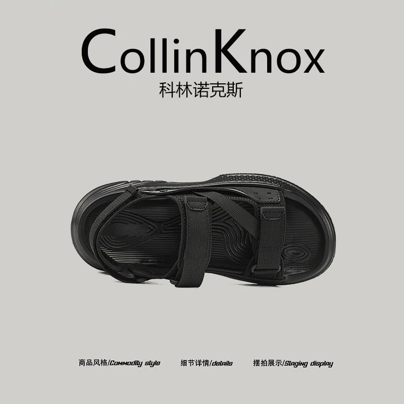 [Thường ngày và đa năng] Giày đi biển mùa hè mới CollinKnox 2026 dành cho nam, dép đế dày chống sốc và đàn hồi