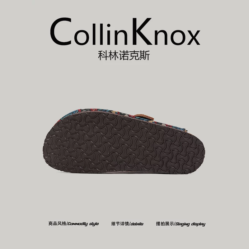 【Hợp thời trang và đa năng】Giày thường ngày kiểu Birkenstock dành cho nam giới mới của CollinKnox 2026 mùa xuân 2026
