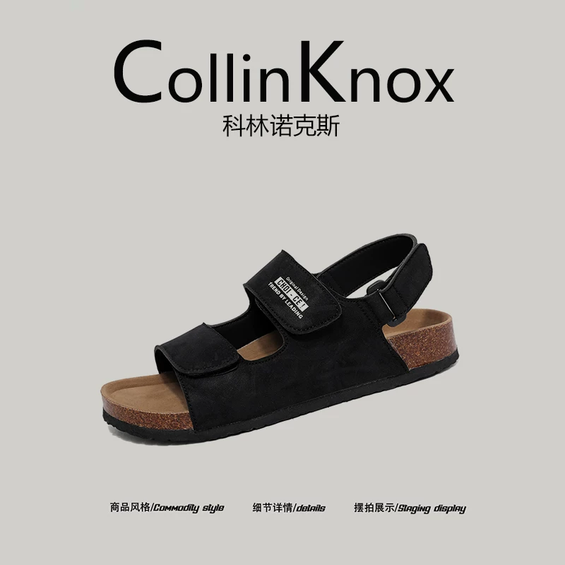 [Chất lượng ngoại thương] CollinKnox 2026 Mùa hè mới Dép Birkenstock dành cho nam Giày đa năng ngoài trời