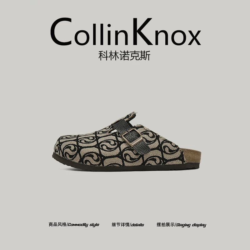 [Đề xuất phổ biến] Giày Birkenstock dành cho cặp đôi mới của CollinKnox mùa hè 2026, giày thường ngày ngoài trời sành điệu