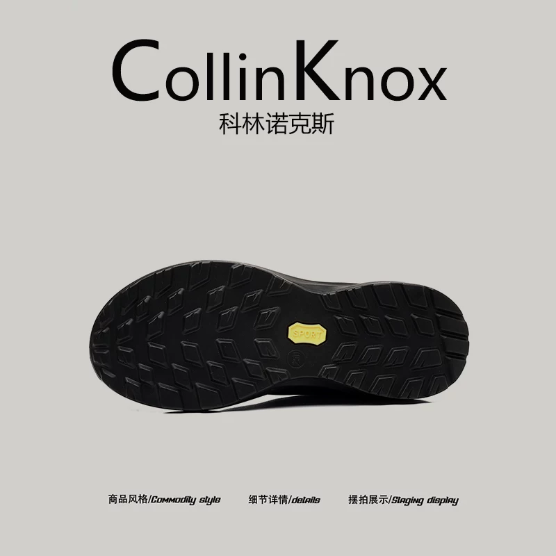 [Chất lượng thương mại quốc tế] CollinKnox 2026 Giày nam ngoài trời nhẹ mới mùa xuân Giày đi bộ đường dài thông thường nhẹ