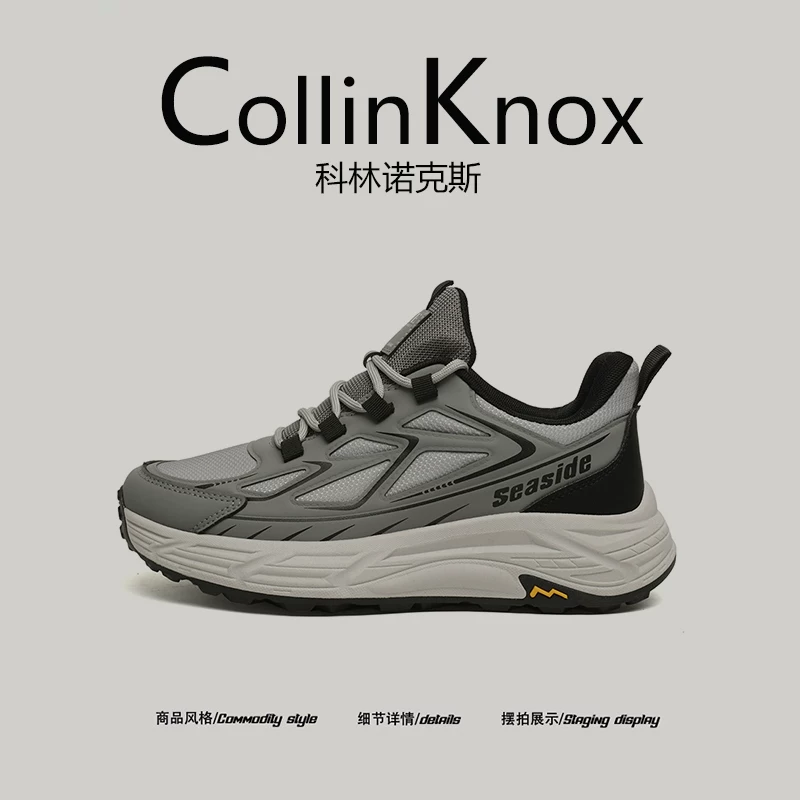 [Chất lượng thương mại quốc tế] Giày thể thao lưới nam CollinKnox Xuân 2026 Mẫu mới Thời trang Giày bố thời thượng