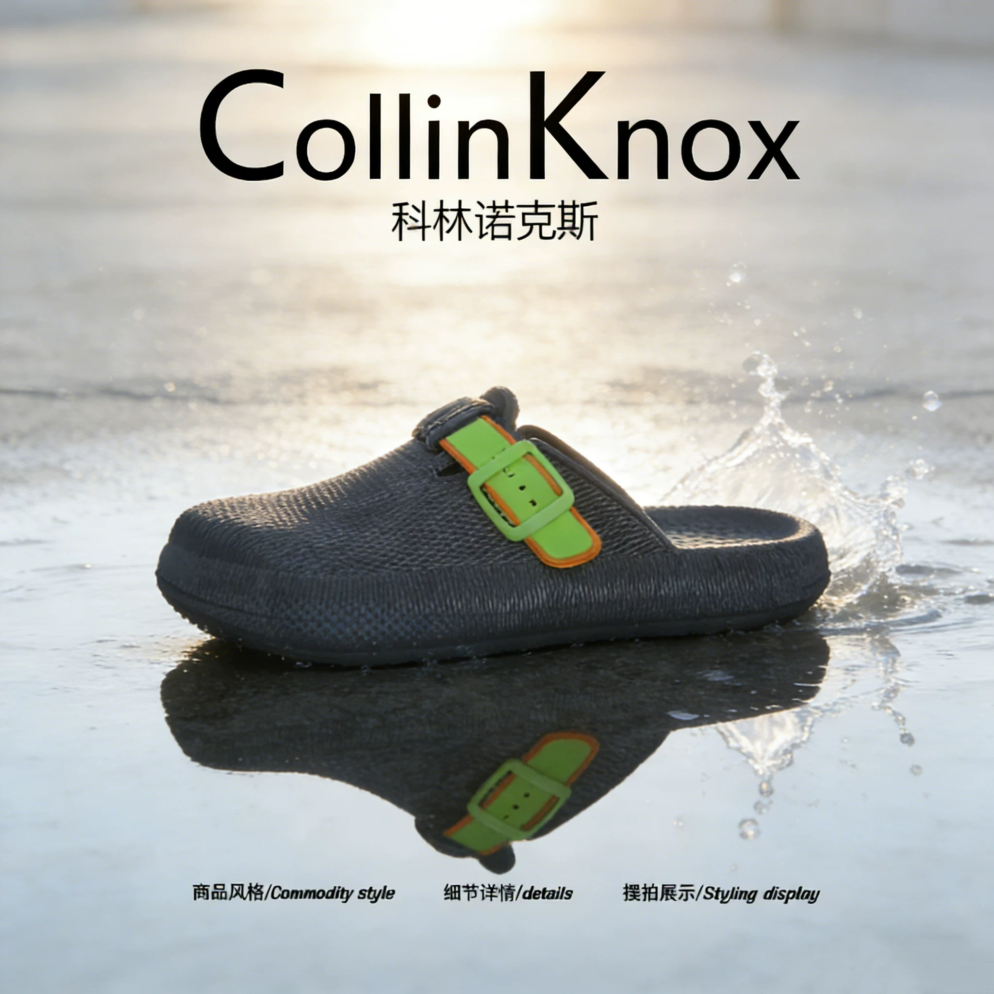 [Đồ dùng hợp thời trang] Dép Birkenstock dành cho cặp đôi mùa hè mới của CollinKnox 2026 Dép chống trượt chống thấm nước