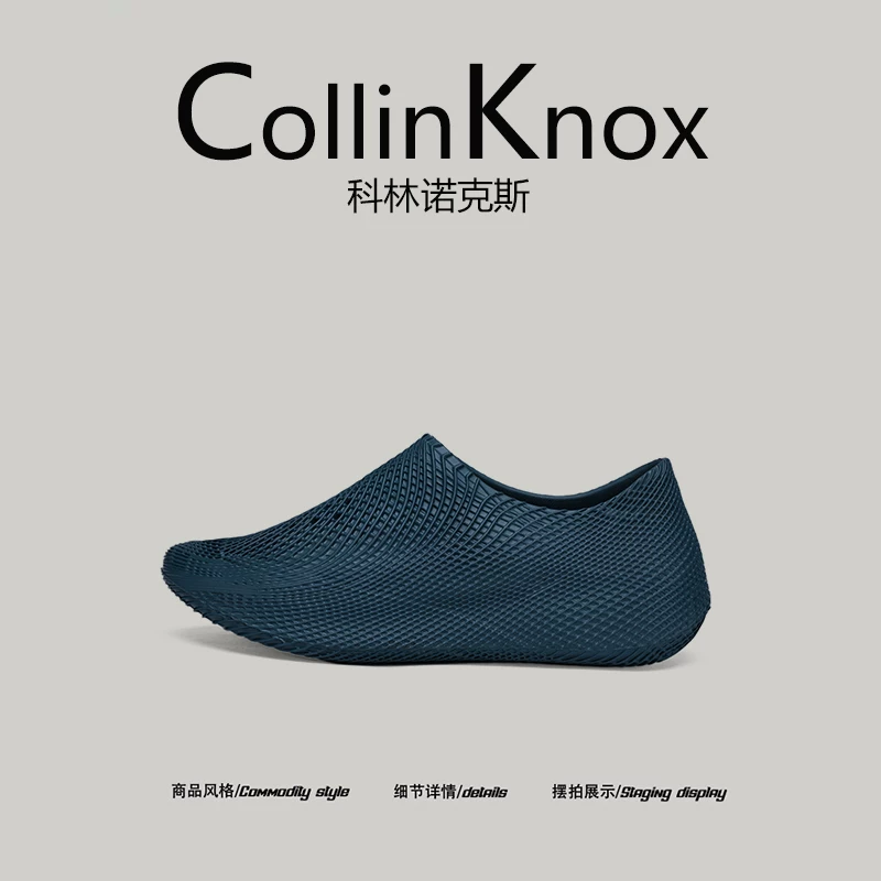 【Phong cách hợp thời trang】Giày Clog mới mùa hè 2026 của CollinKnox dành cho nam, Giày đầu bếp, Dép chống thấm nước và chống dầu.