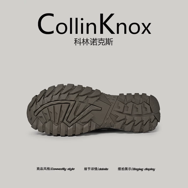 [Da thật chất lượng cao] CollinKnox 2026 giày đi bộ đường dài ngoài trời mùa hè mới giày lưới thoáng khí cho nam