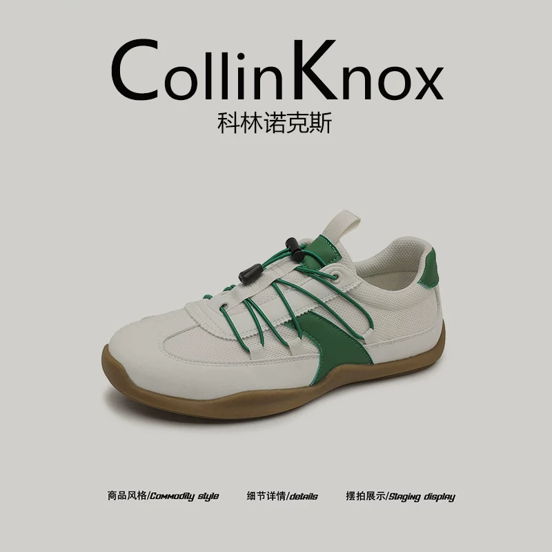 【Thời trang trên chân】Giày thể thao nam mỏng, thoáng khí kiểu cổ điển CollinKnox 2026 mùa xuân mới.
