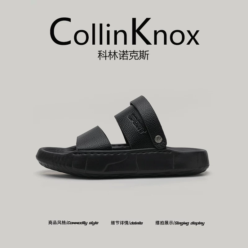 [Chủ nghĩa tối giản] Giày câu cá mùa hè mới CollinKnox 2026 dành cho nam, dép hở mũi đế dày