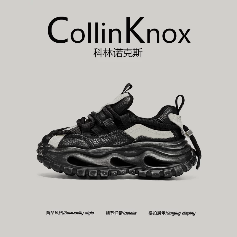 [Phong cách và thời thượng] Giày bố nam CollinKnox Xuân 2026 mới - Giày thường ngày đường phố độc đáo
