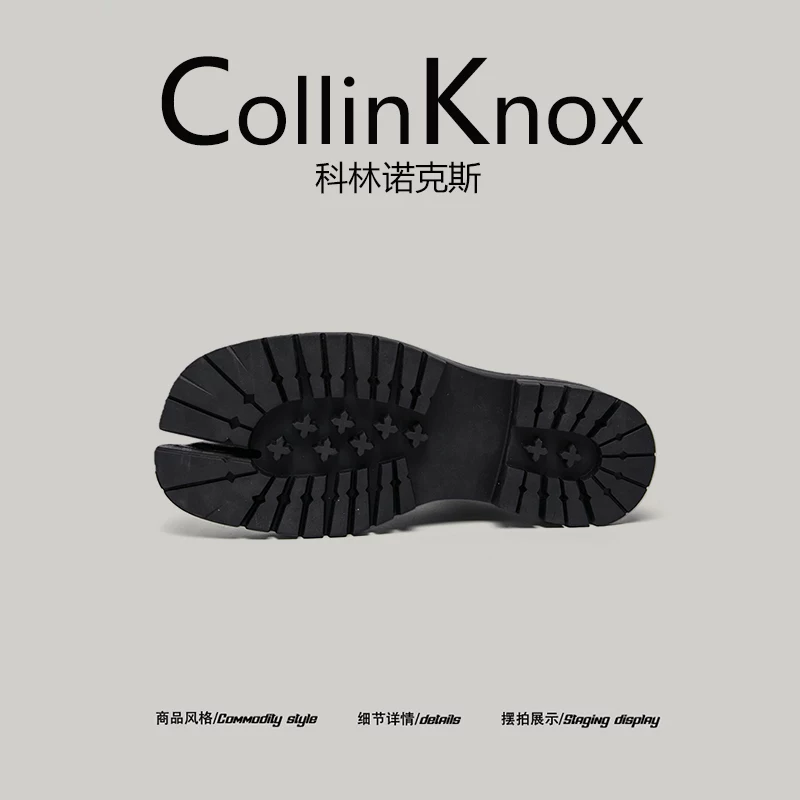 [Niche Retro] CollinKnox 2026 Giày mules xẻ ngón cỡ lớn dành cho nam mùa hè mới 2026