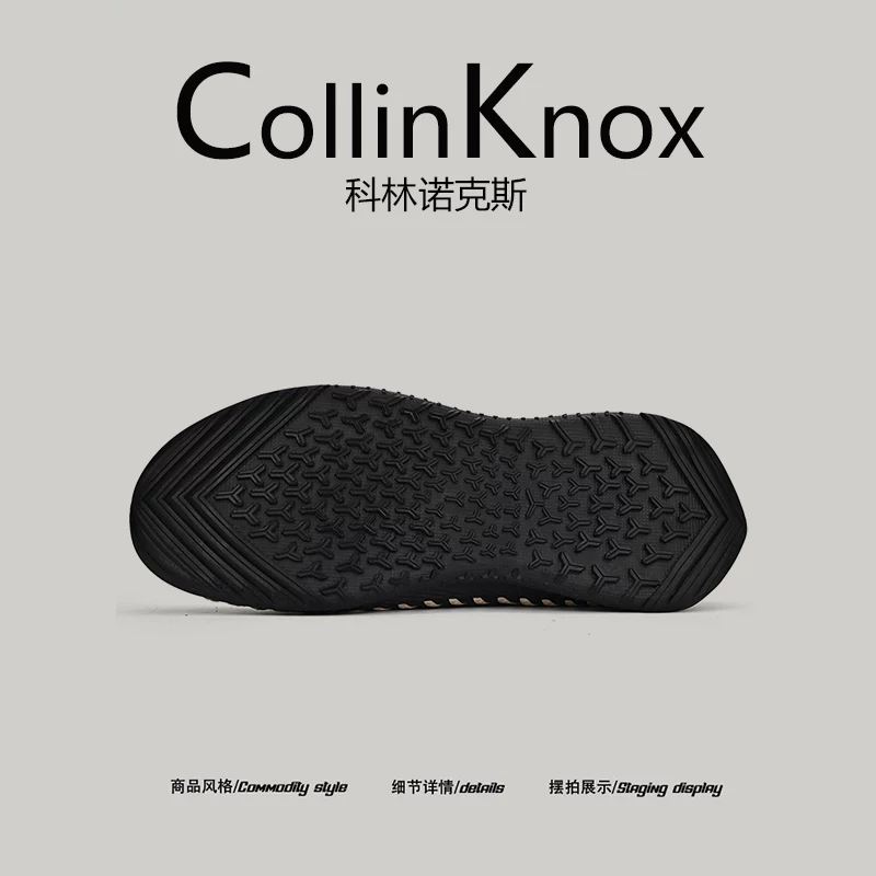 [Chất lượng da thật] CollinKnox 2026 Giày lưới mới mùa hè dành cho nam Giày câu cá ngoài trời và giày đi theo dòng sông