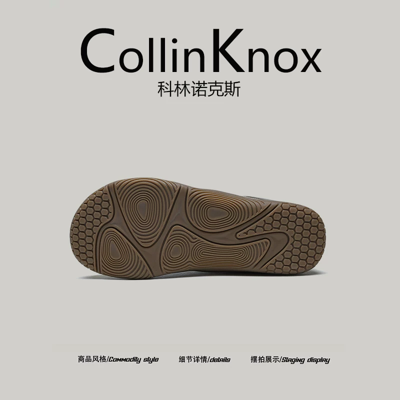 [thời trang và sành điệu] Giày đế thấp nam mới mùa xuân 2026 của CollinKnox có đế chống trượt dành cho sử dụng ngoài trời