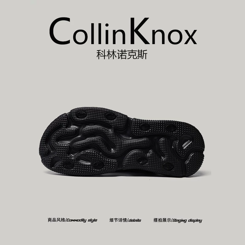 [Da thật cao cấp] Dép nam CollinKnox 2026 mới mùa hè có gót dành cho các hoạt động dưới nước ngoài trời.