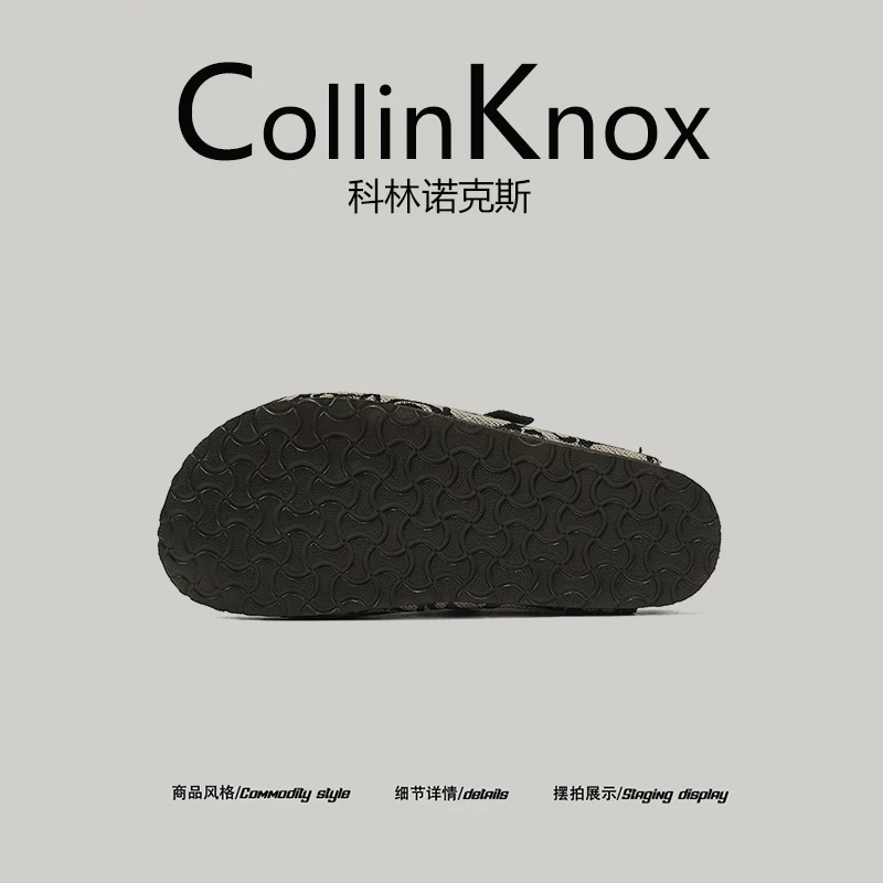 [Đề xuất phổ biến] Giày Birkenstock dành cho cặp đôi mới của CollinKnox mùa hè 2026, giày thường ngày ngoài trời sành điệu