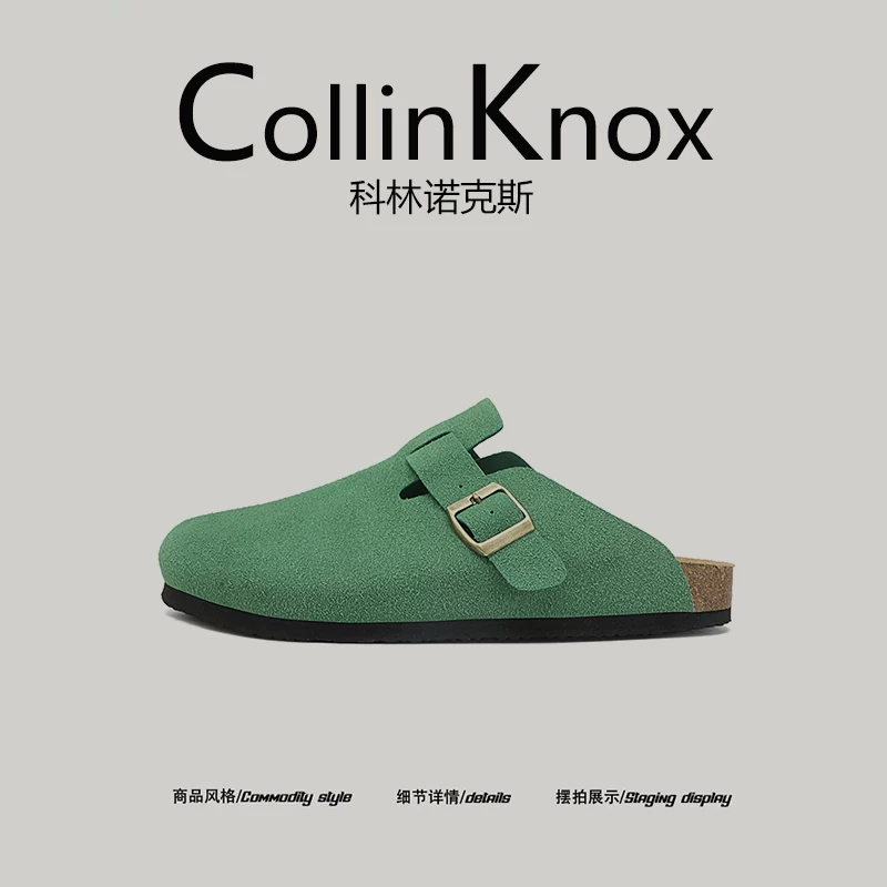[Phối màu thời trang] CollinKnox2025 giày Birkenstock nhiều màu sắc mùa hè mới dành cho nam dép đi biển bằng nút chai