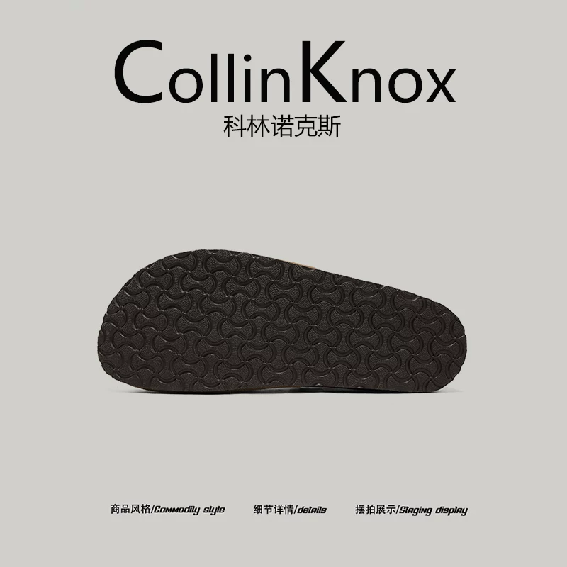 [Siêu nhẹ và chống trơn trượt] Giày Birkenstock nam CollinKnox 2025 mới mùa thu đông, mũi kín và gót kín, dùng cho hoạt động ngoài trời.