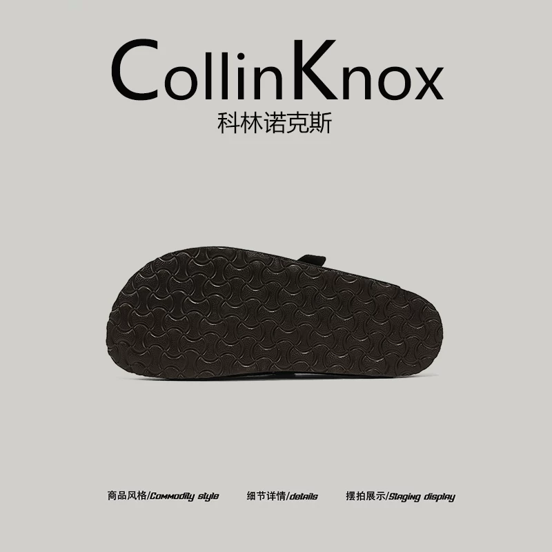 [Đề xuất phổ biến] Giày Birkenstock kiểu cặp đôi mới mùa hè 2026 của CollinKnox, giày nam giản dị và đa năng