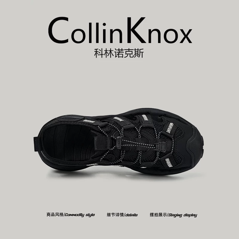 [Leo núi không bị cản trở] Giày đi biển mùa hè mới CollinKnox 2026 dành cho nam với thiết kế bảo vệ ngón chân và khả năng đi nước