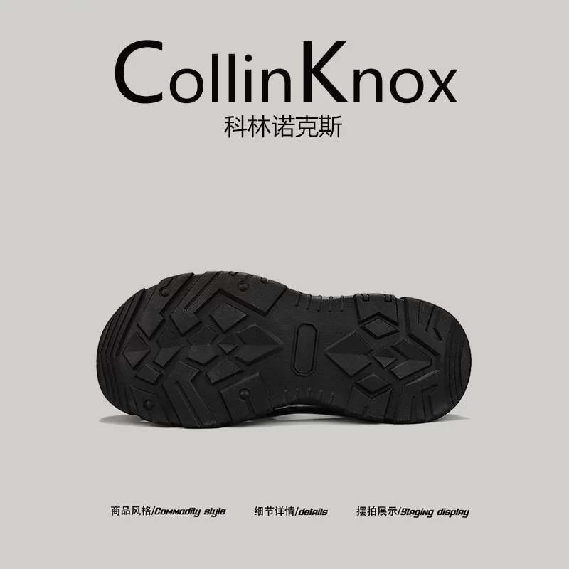 [Da thật cao cấp] Dép đi bộ đường dài mùa hè mới CollinKnox2025 dành cho nam, giày đi bộ đường dài và lội nước ngoài trời