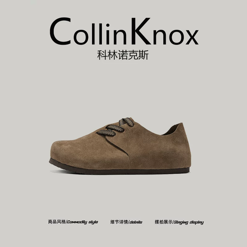 [Ưu đãi hấp dẫn] Giày Birkenstock phong cách cặp đôi mới mùa xuân 2026 của CollinKnox Giày thời trang đa năng và bền bỉ