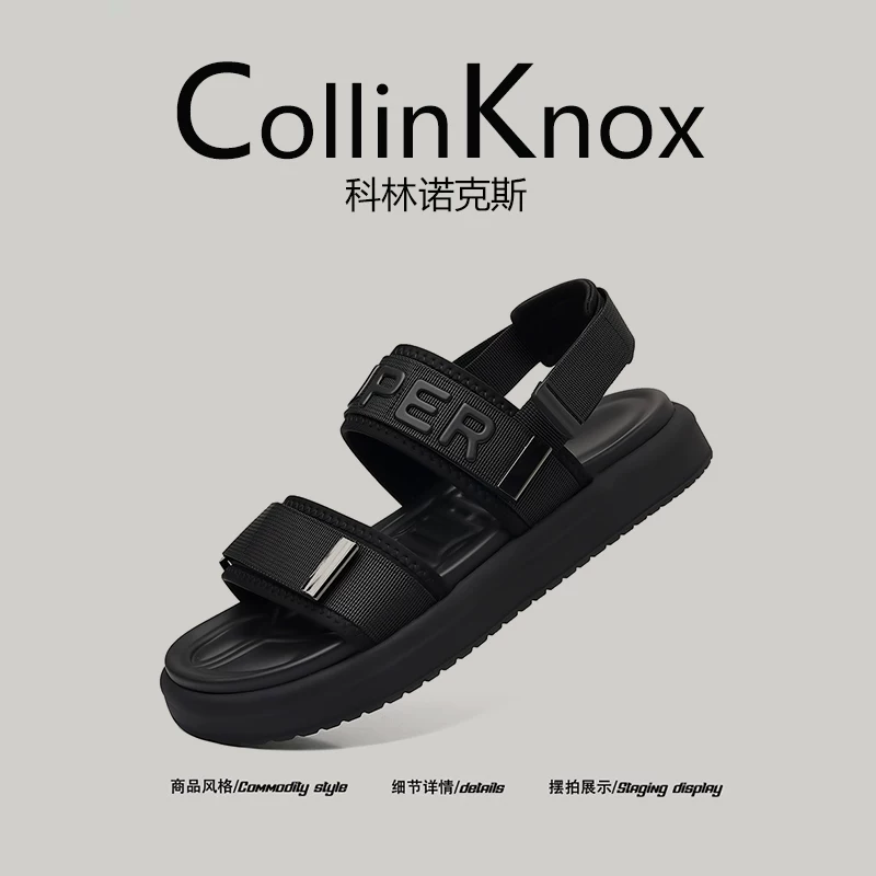 [Chất lượng ngoại thương] CollinKnox 2026 Giày đi biển mới mùa hè 2026 Dép xỏ ngón nam có thể mang hai chiều