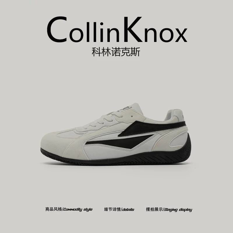 [Khuyến nghị độc đáo] Giày đua đế mỏng mới mùa hè 2025 của CollinKnox dành cho nam, giày tập luyện theo xu hướng phong cách đại học của Đức.