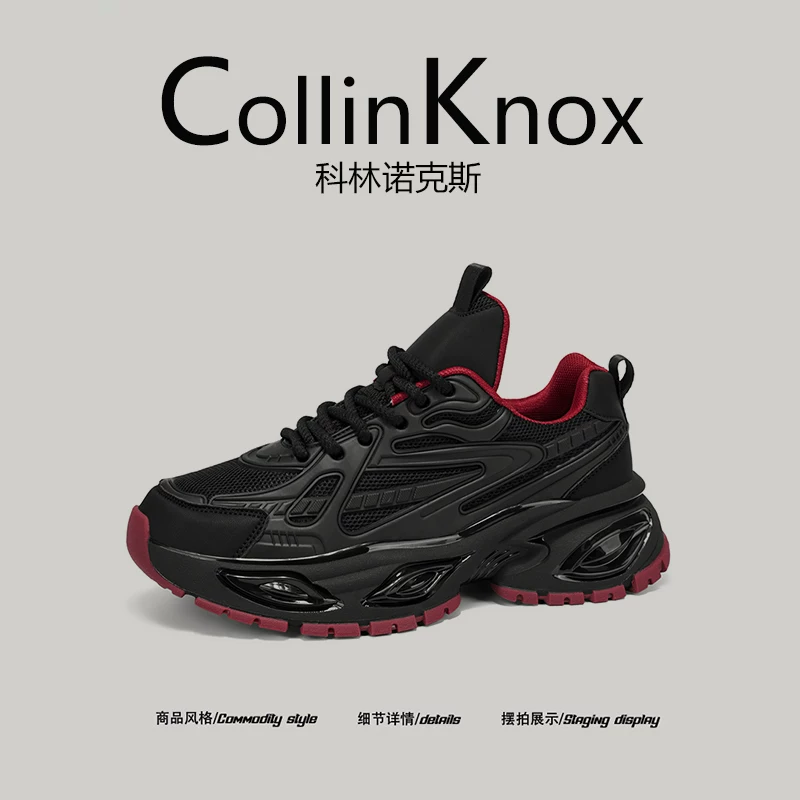 [Chất lượng ngoại thương] CollinKnox 2026 Giày thể thao nam mới mùa xuân 2026 Giày thể thao đế dày chống sốc